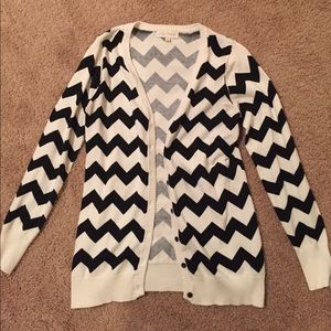 Chevron Cardigan